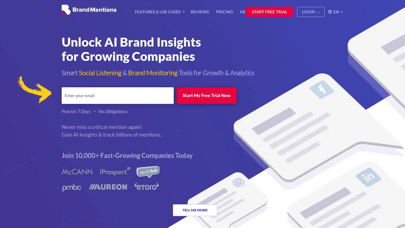 BrandMentions Screenshot