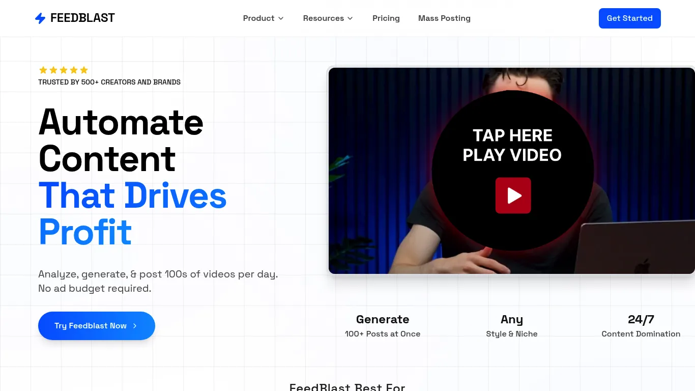 FeedBlast Screenshot