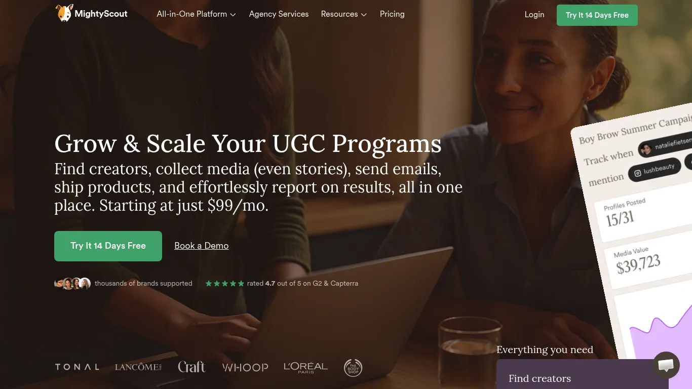MightyScout Screenshot