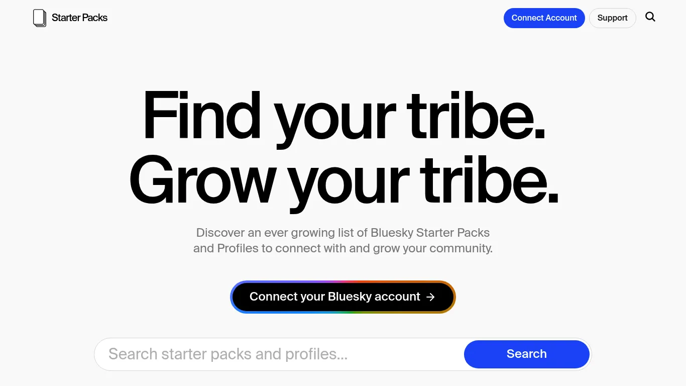 Starter Packs Screenshot